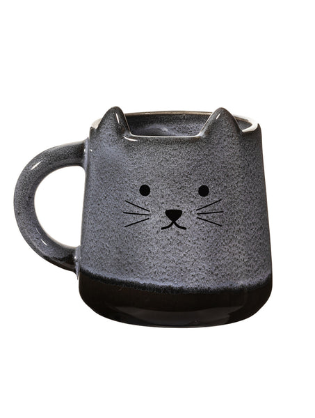 Mojave Stoneware Cat Mug