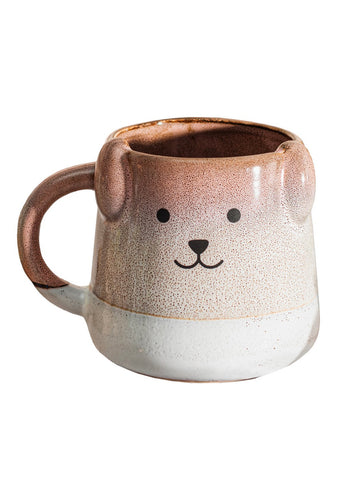Mojave Stoneware Dog Mug