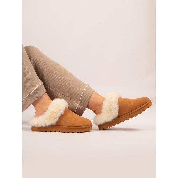 Lunar | Nevis Slipper | Tan