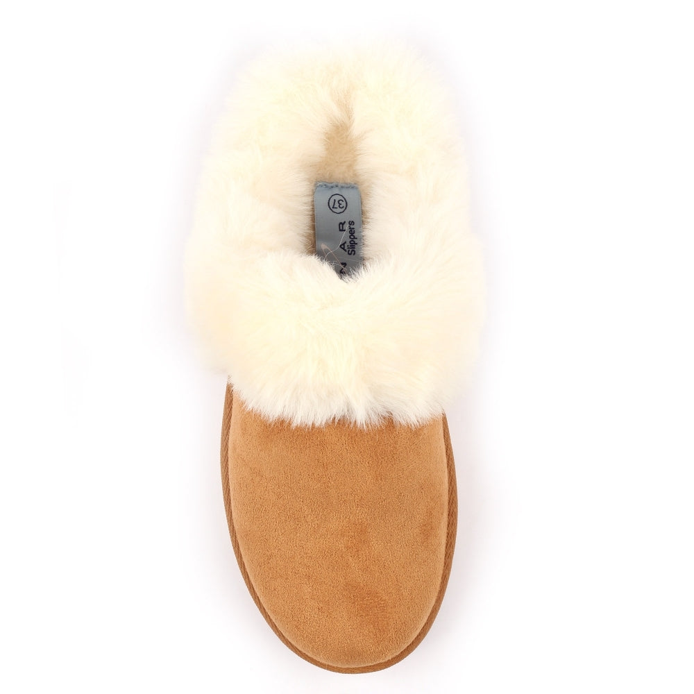 Lunar | Nevis Slipper | Tan