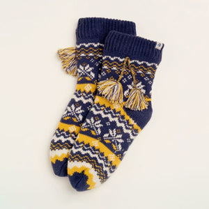 Nordic Knitted Slipper Socks