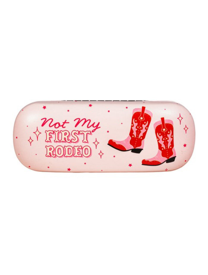 Not My First Rodeo Glasses Case