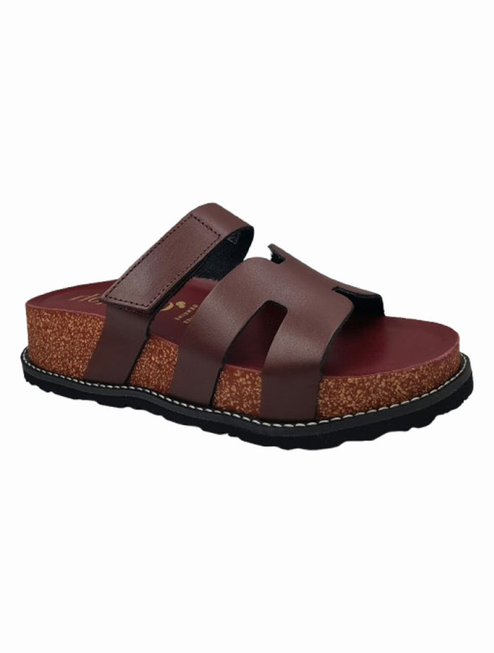 Yokono | Oca-125 | Platform Slip On Sandal | Bordeaux