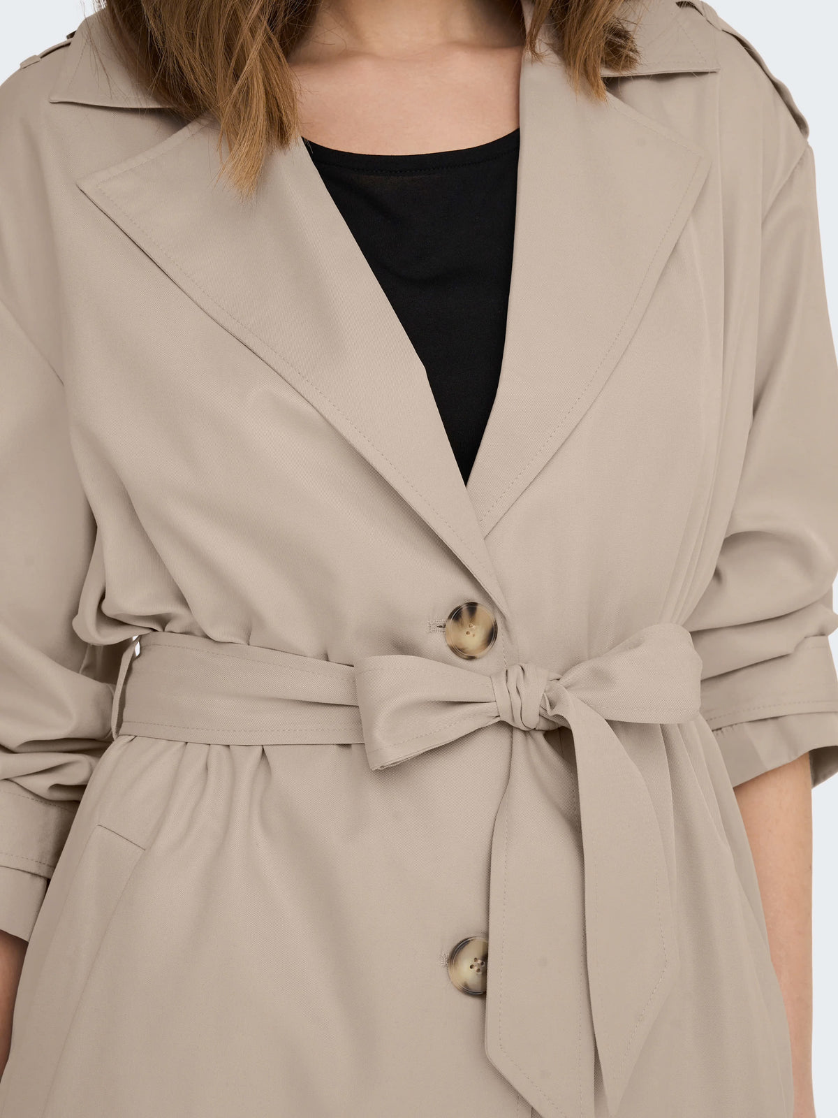 Onlline Trench Coat | Beige