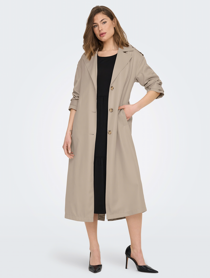 Onlline Trench Coat | Beige