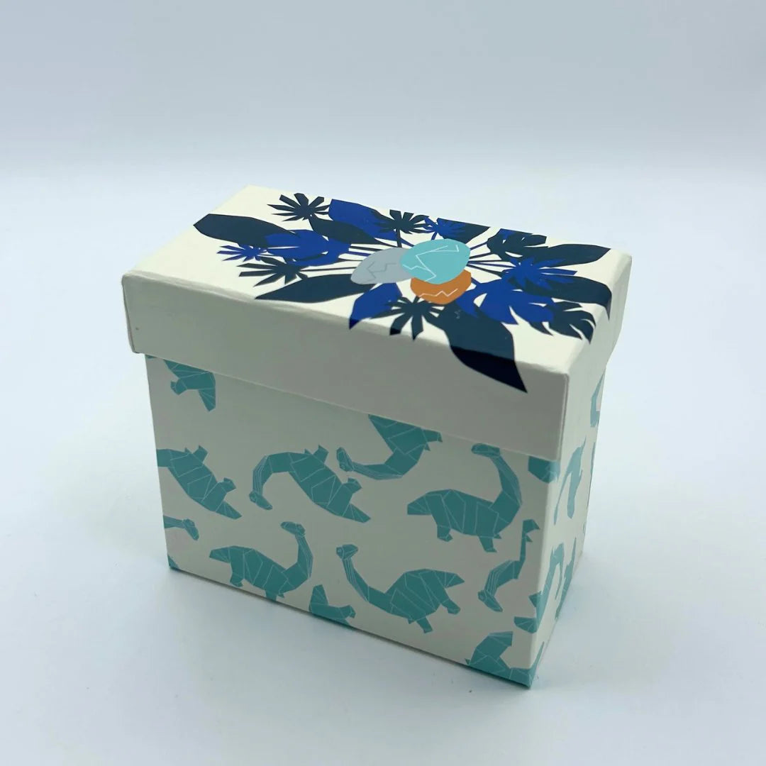 Origami Dinosaur Egg Cup | Green