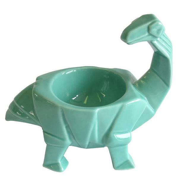 Origami Dinosaur Egg Cup | Green