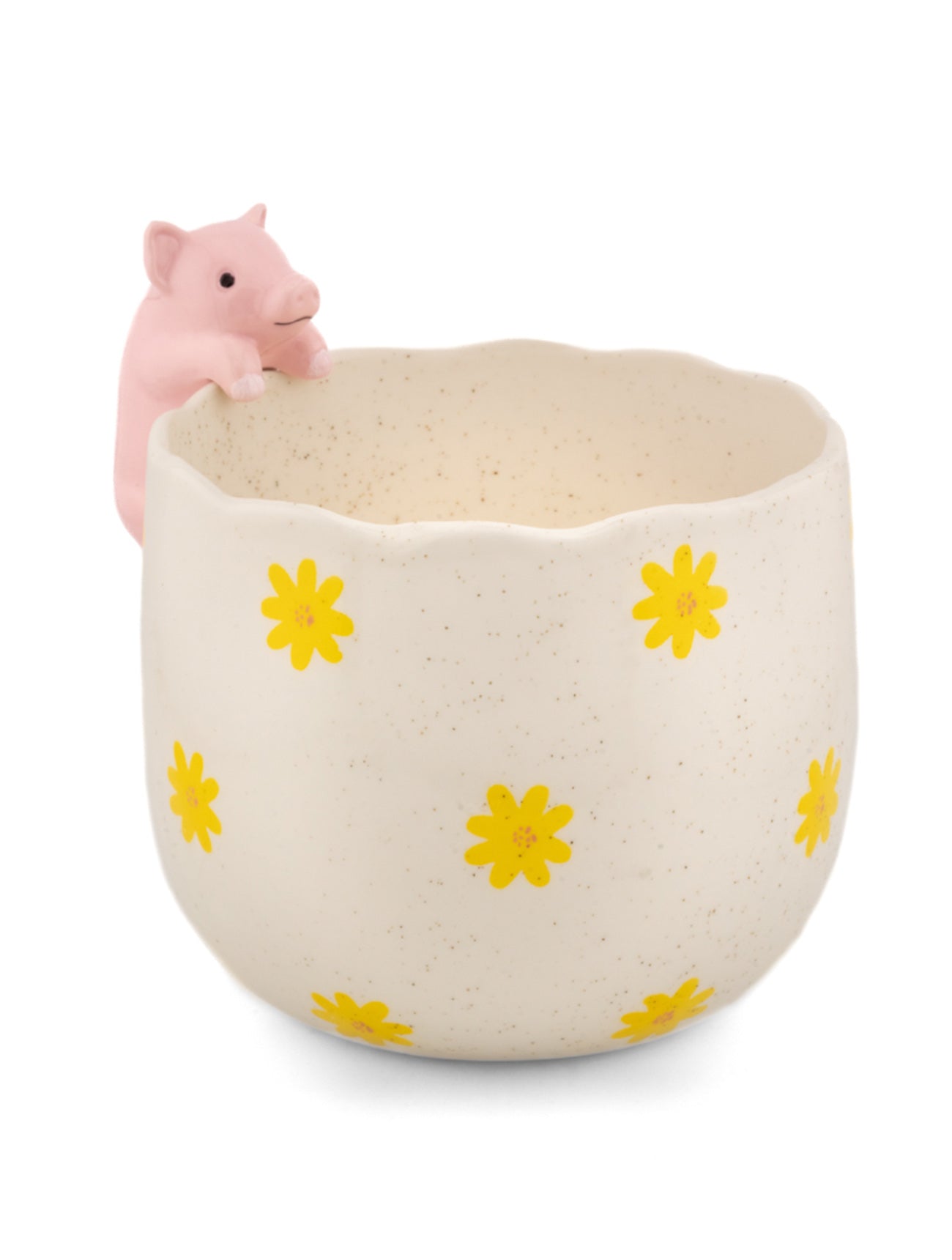 Peeking Pig Planter