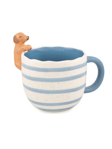 Peeking Sausage Dog Mug