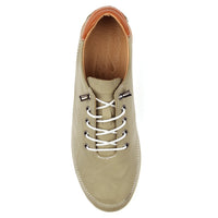 Lunar                                       Penlopy | Leather Trainer | Khaki