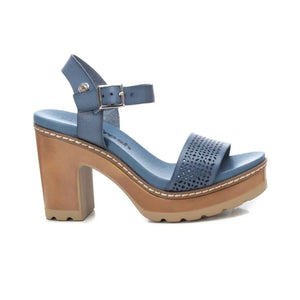 Platform Heeled Sandal | 170777 | Blue
