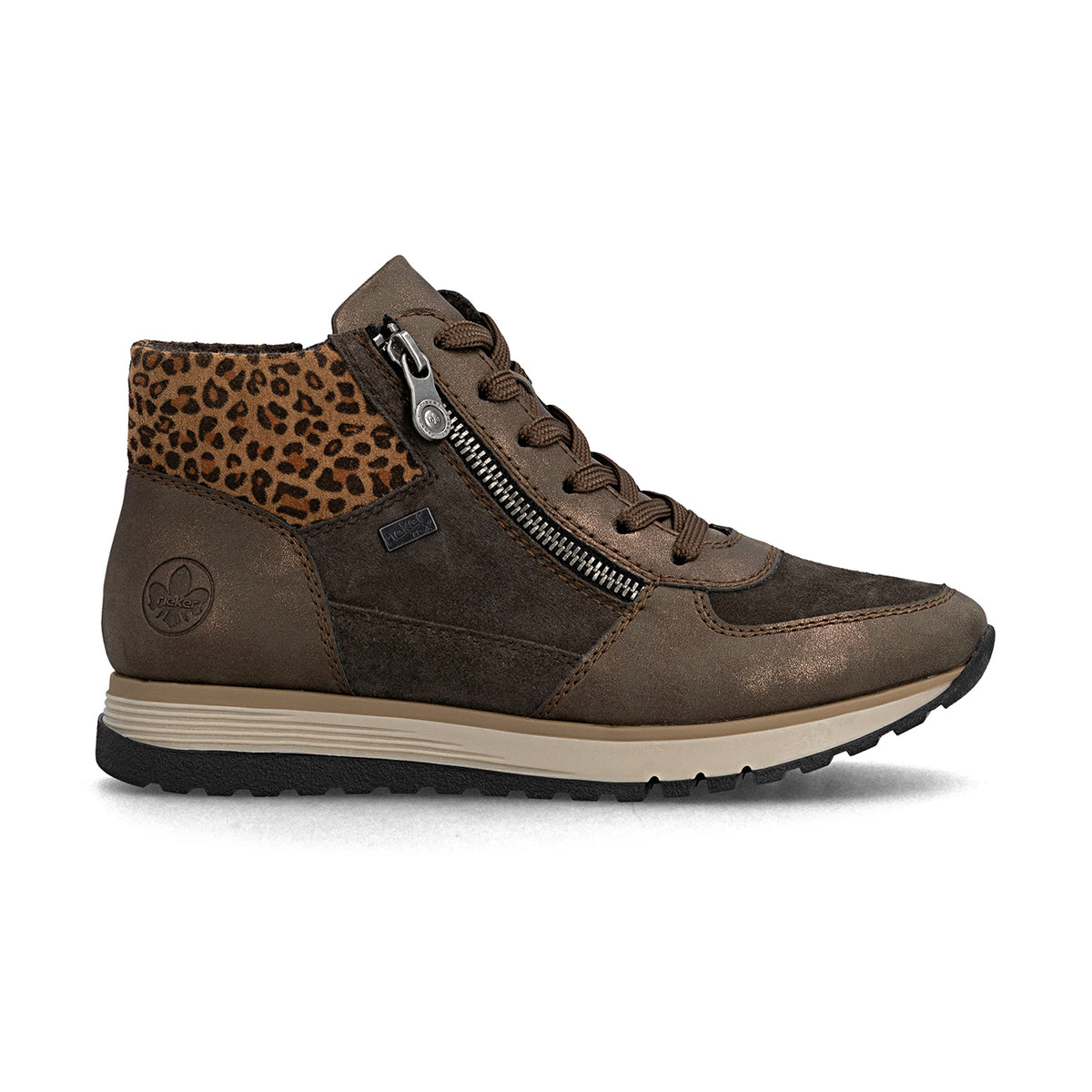 Rieker | 49040-24 Zip Trainer Boot | Brown