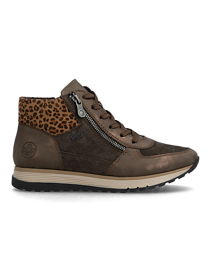 Rieker | 49040-24 Zip Trainer Boot | Brown