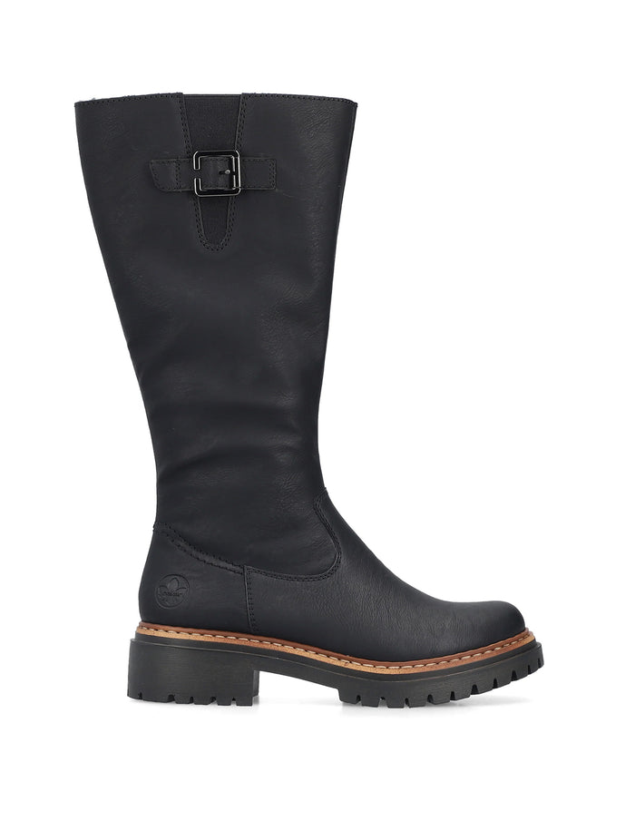 Rieker | 72694-00 | Long Boot | Black