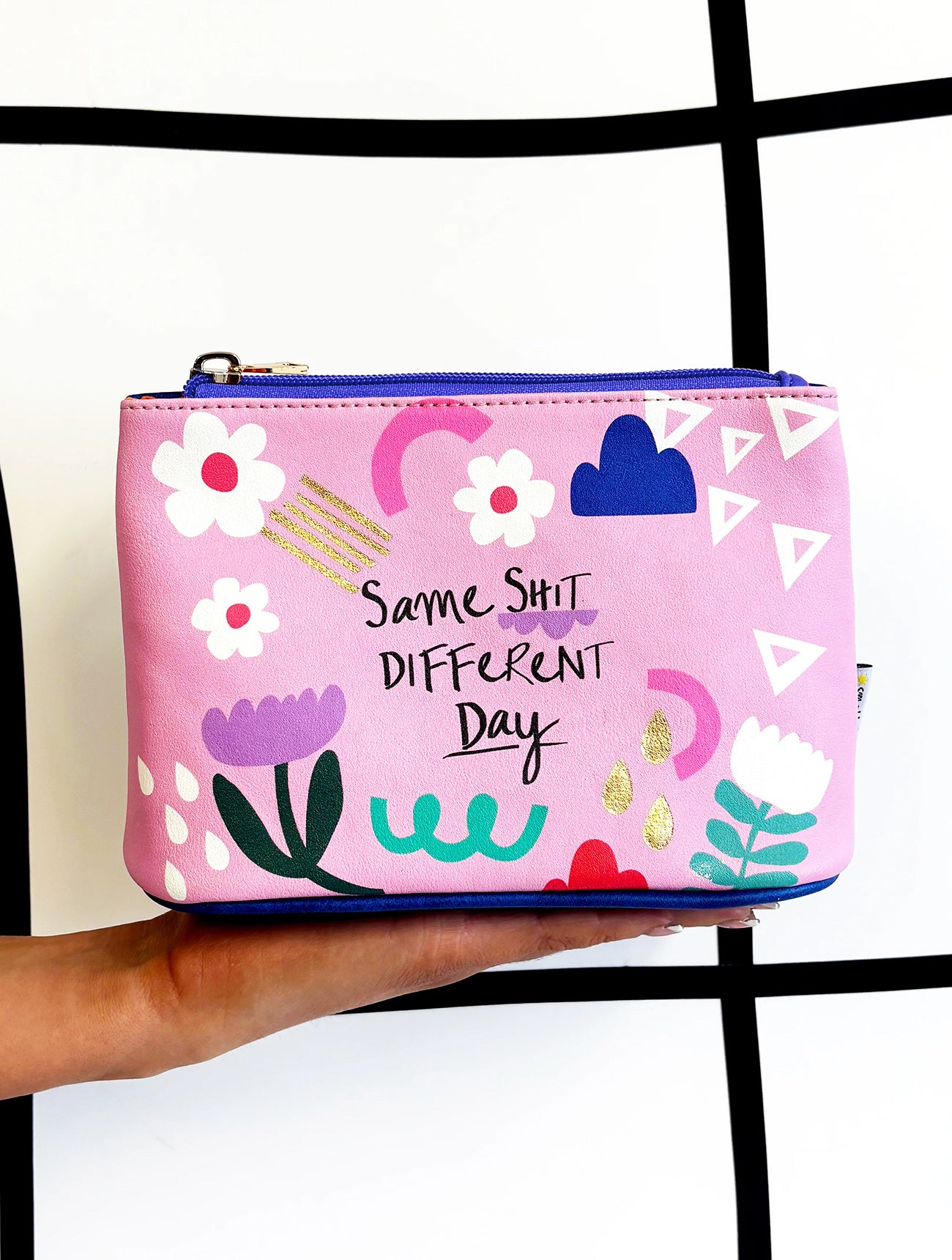 Small Talk 'Same Shit' Make Up Bag