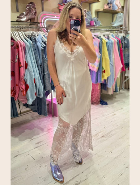 Pink slip dress boutique clearance
