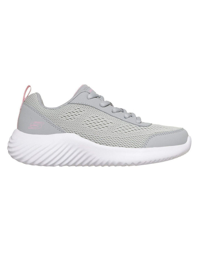 Skechers | Bounder Lace Up Sneakers | 303679L | Light Grey