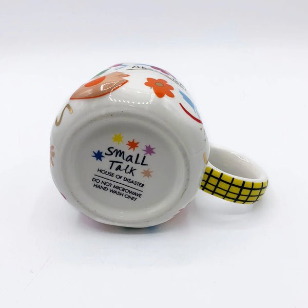 Small Talk 'Absoloutely No idea' Mug