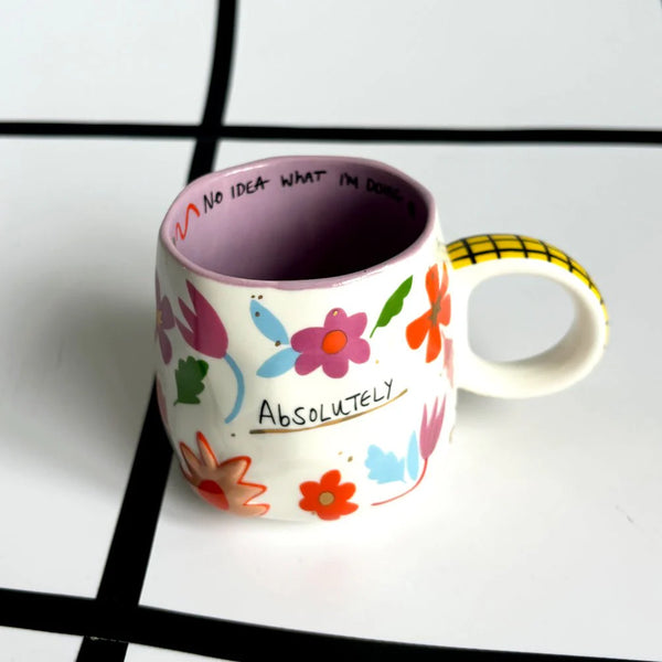 Small Talk 'Absoloutely No idea' Mug