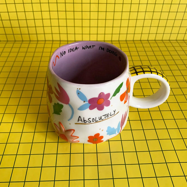 Small Talk 'Absoloutely No idea' Mug