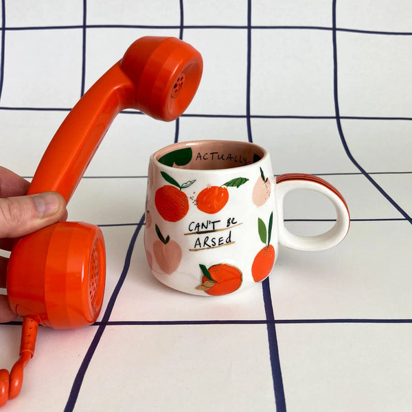 Small Talk 'Can't Be Arsed' Mug