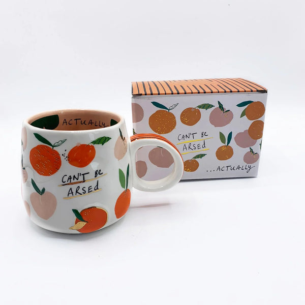Small Talk 'Can't Be Arsed' Mug