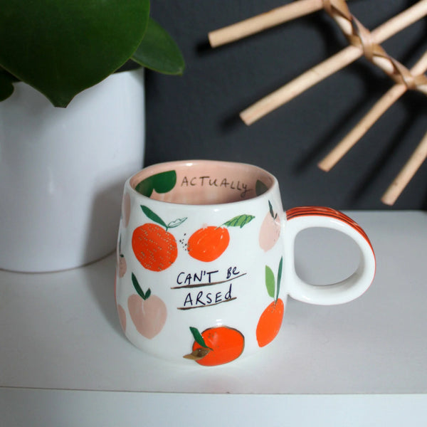 Small Talk 'Can't Be Arsed' Mug