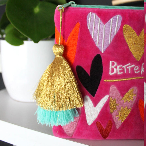 Small Talk Velvet Clutch | Better Late...Than Ugly