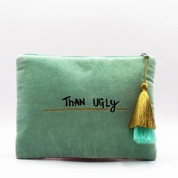 Small Talk Velvet Clutch | Better Late...Than Ugly