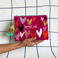 Small Talk Velvet Clutch | Better Late...Than Ugly