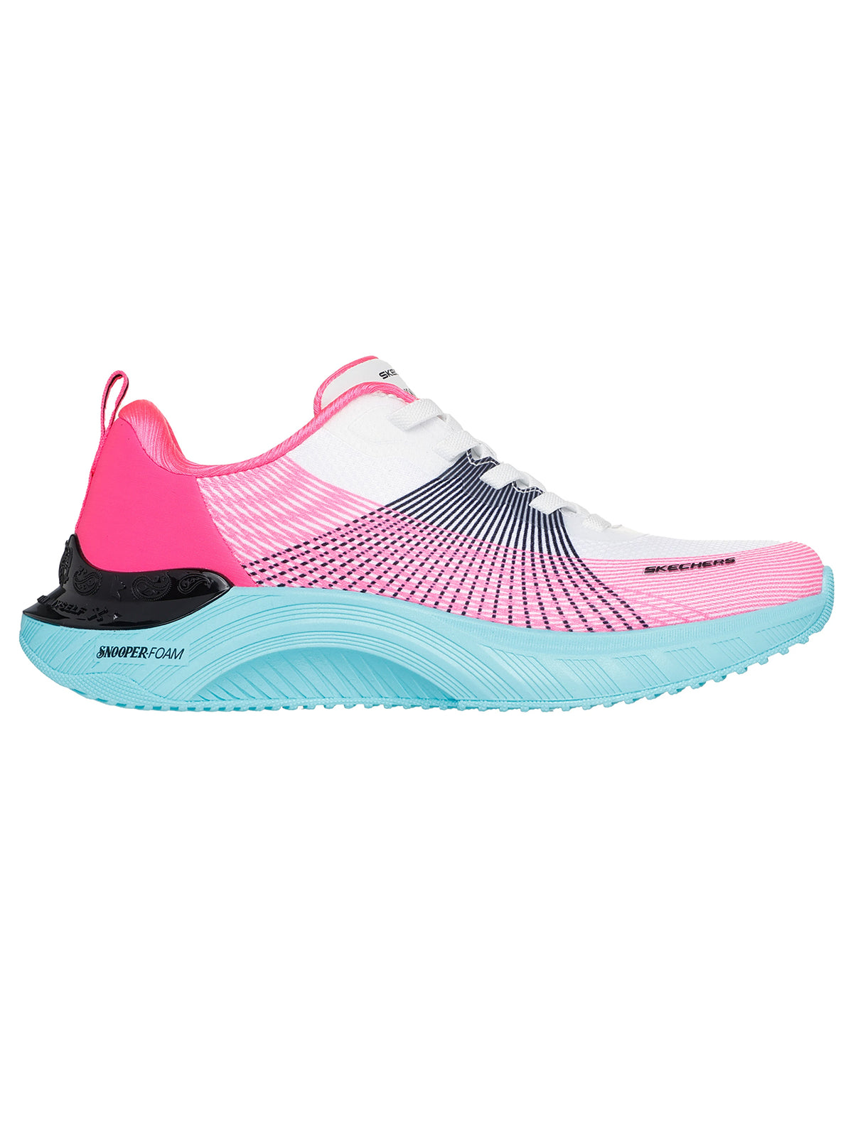 Skechers | Snoop Dogg: Snoop Ace - Cyber Walker | 186025 | White/Light Blue
