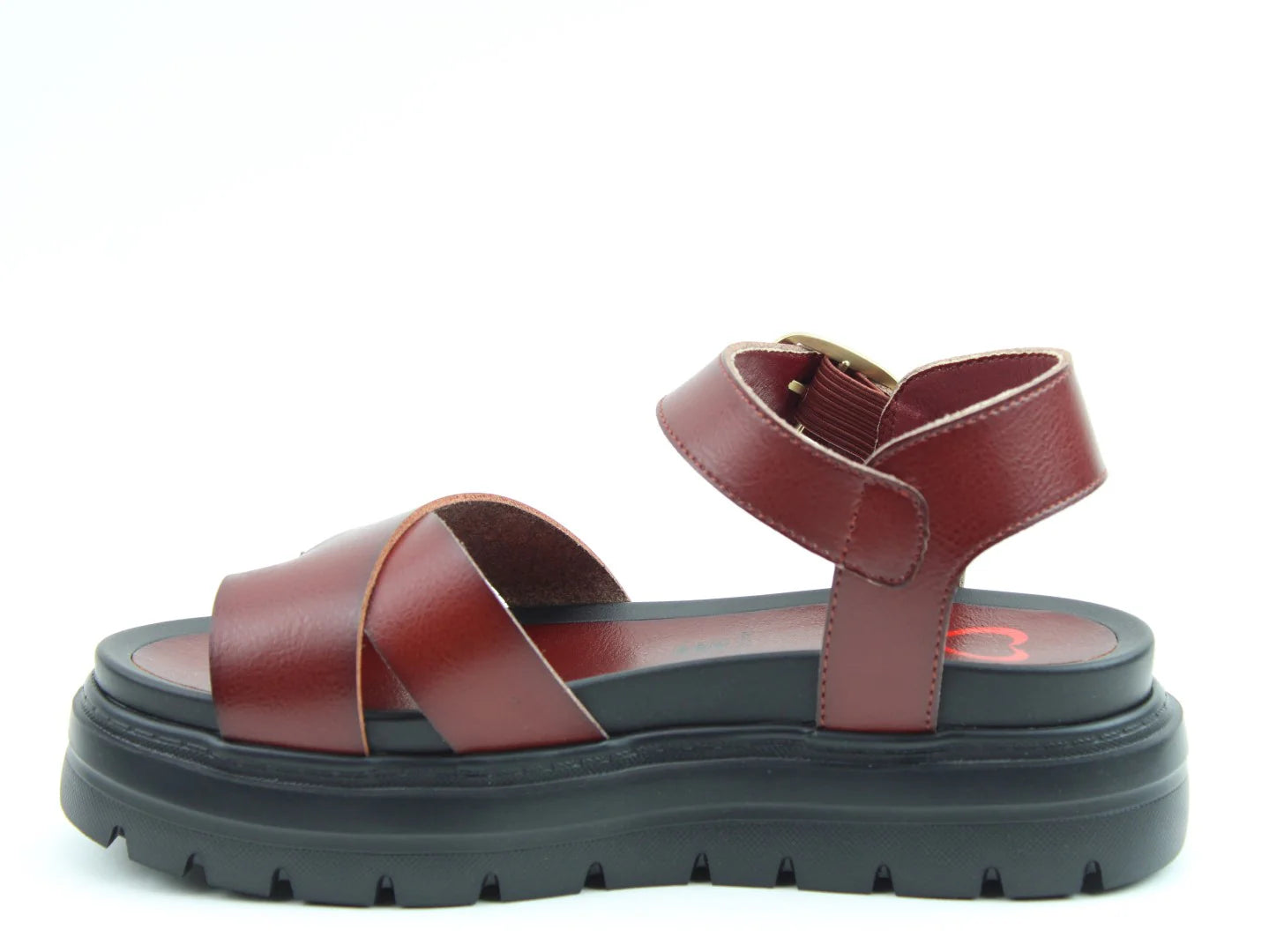 Temple Litesoles Chunky Sandal | Redwood