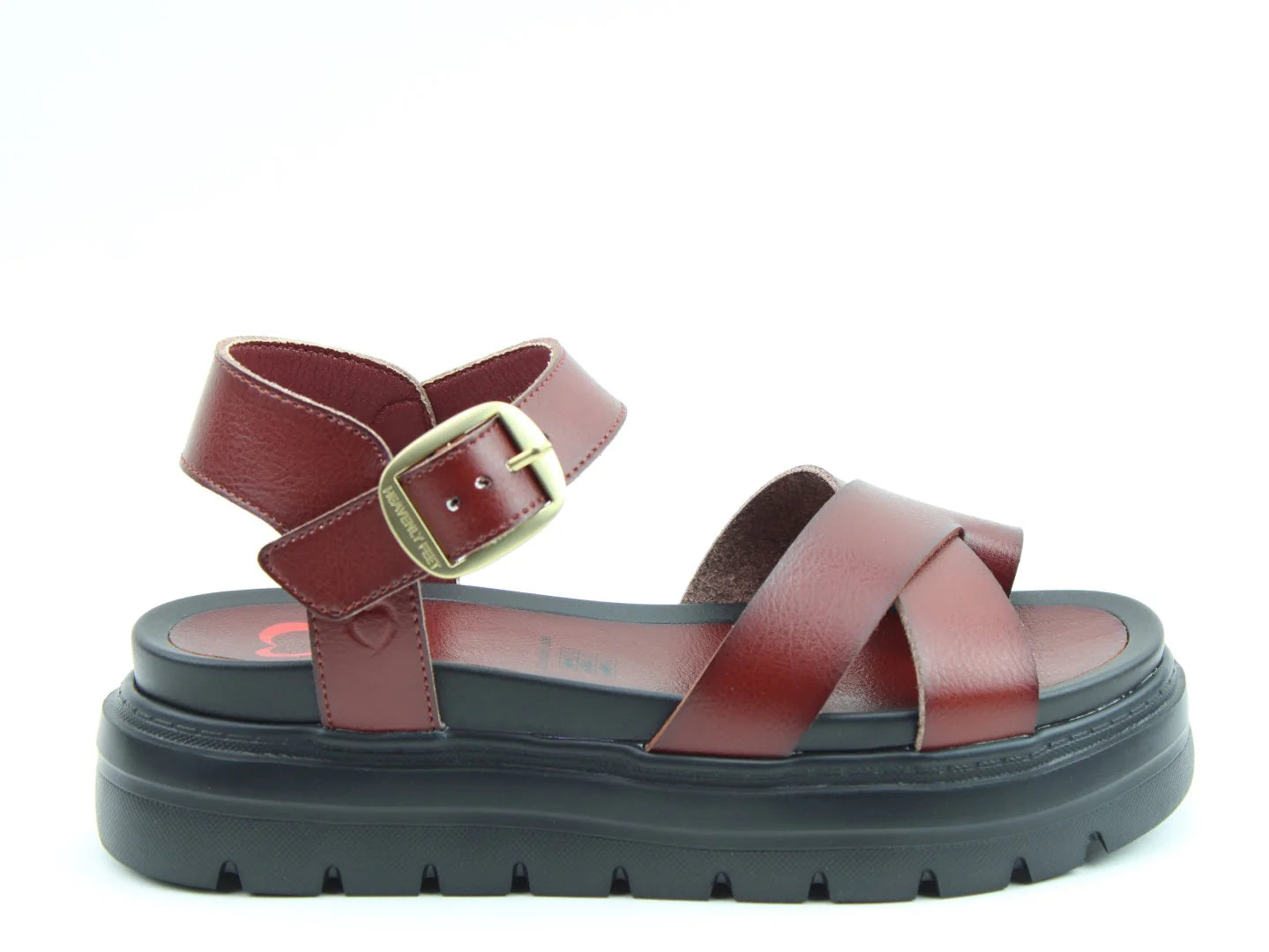 Temple Litesoles Chunky Sandal | Redwood