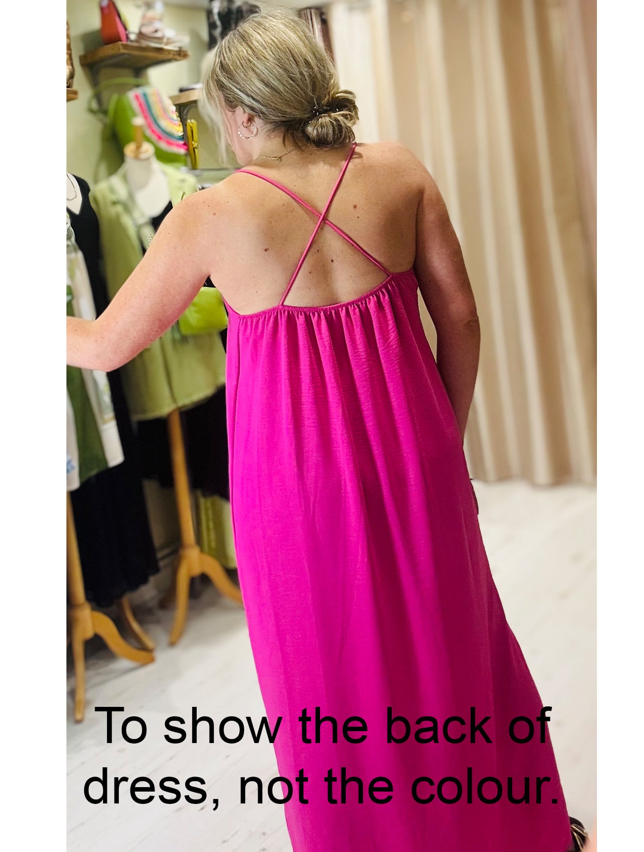 Camille Spaghetti Strap Maxi Dress | Ivory