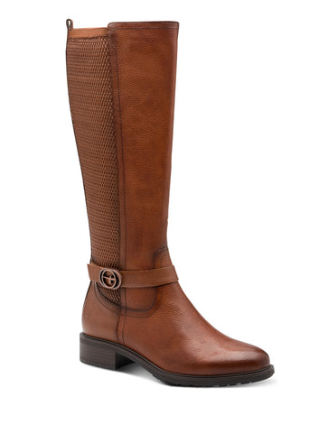 Tamaris | Long Stretch Boot | 25618 | Cognac