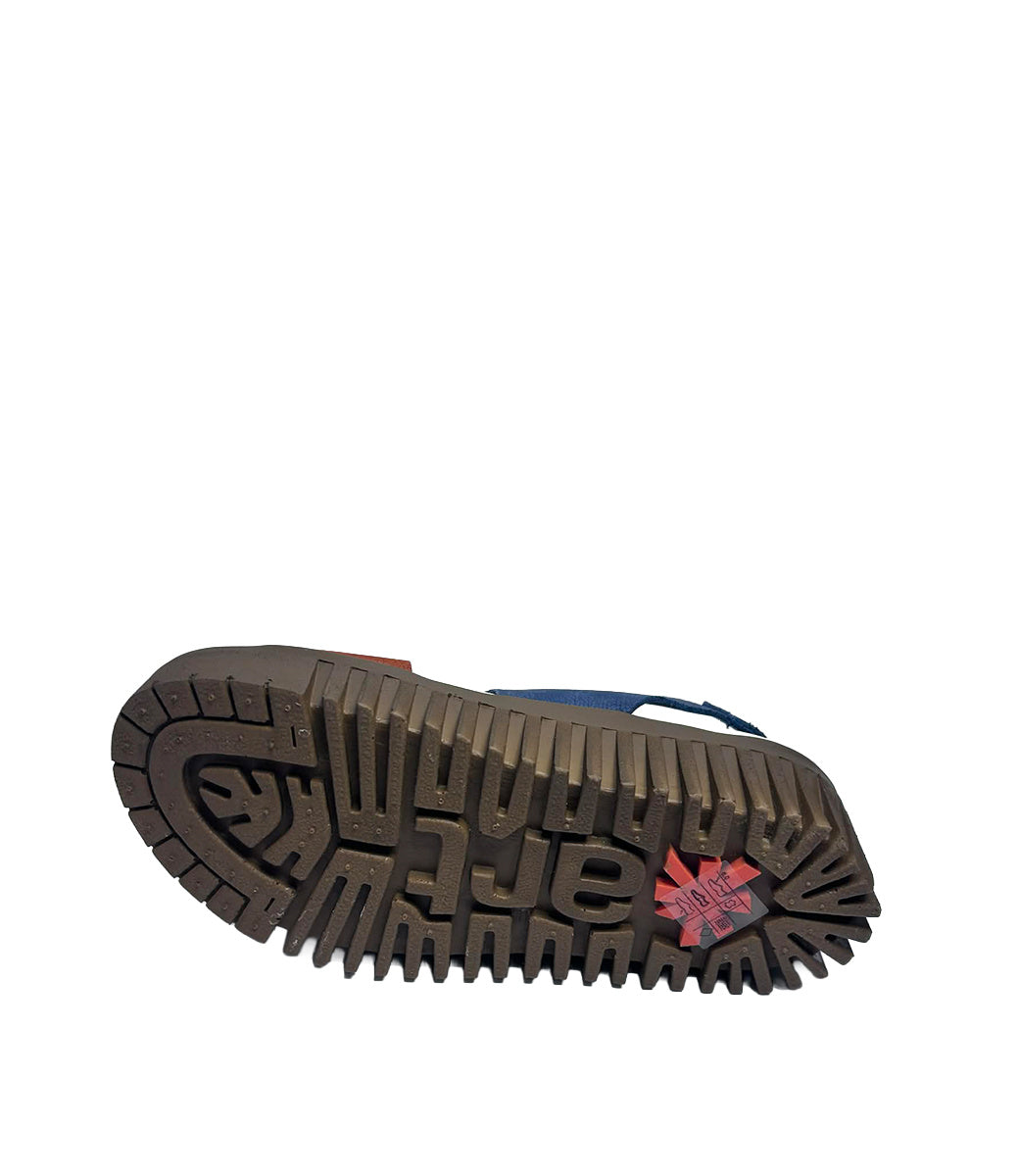 ART | 1578 Brighton Platform Sandal | Ocean/Dark Orange