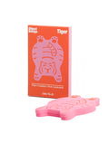 Helio Ferretti | Pink Tiger Coasters | Set of 4
