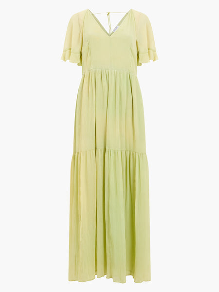 Gossamer Chiffon Tiered Maxi Dress | J1WAD | Kiwi