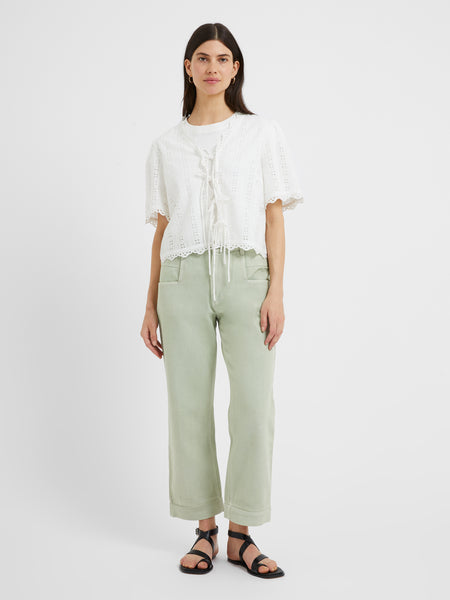 Cadiz Cutout Tie Jacket | J5WAE | Milk