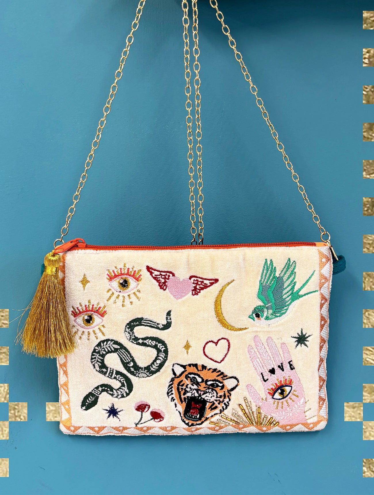 Inked Cross Body Bag
