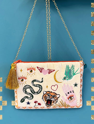 Inked Cross Body Bag