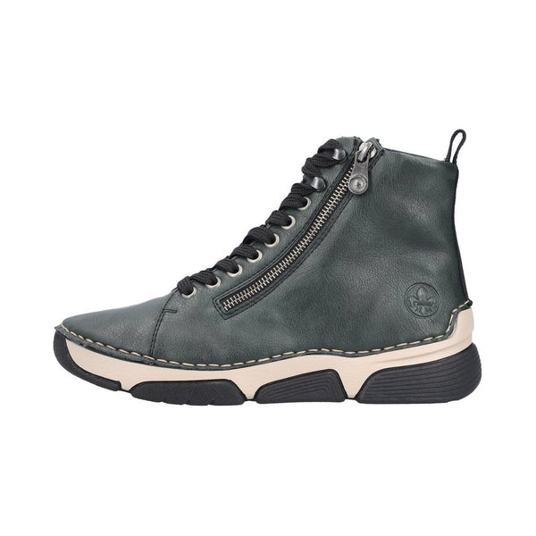 Rieker | 45920-54 Casual Lace Up Boot | Green
