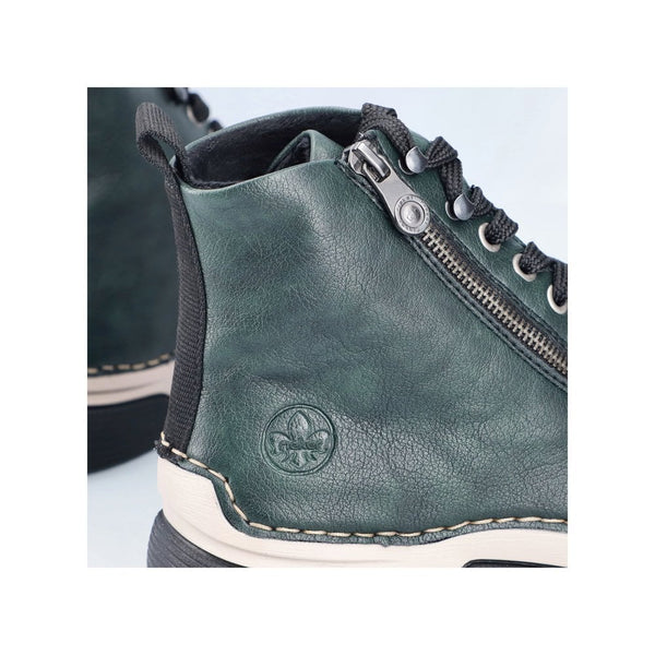 Rieker | 45920-54 Casual Lace Up Boot | Green