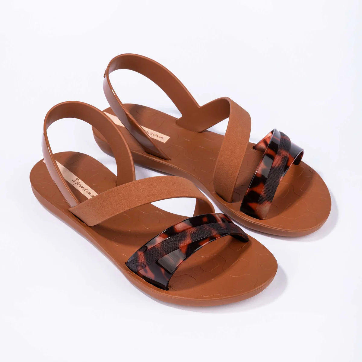 Vibrant Sandal | Brown/Turtle/Beige