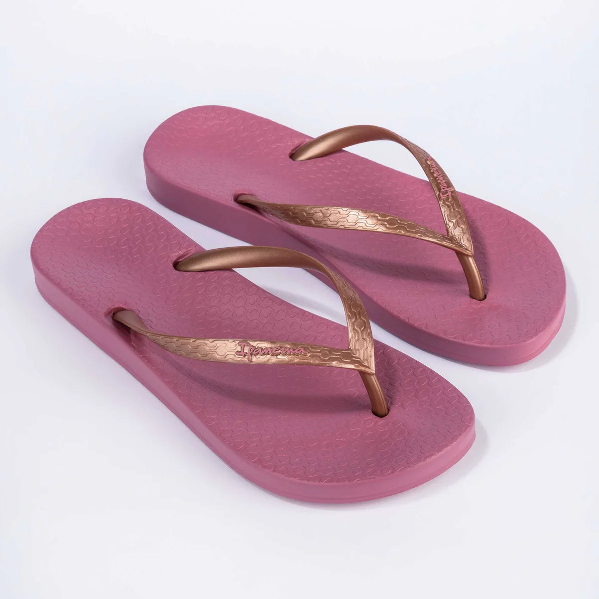 Anatomica Tan Flip Flop | Lilac/Bronze