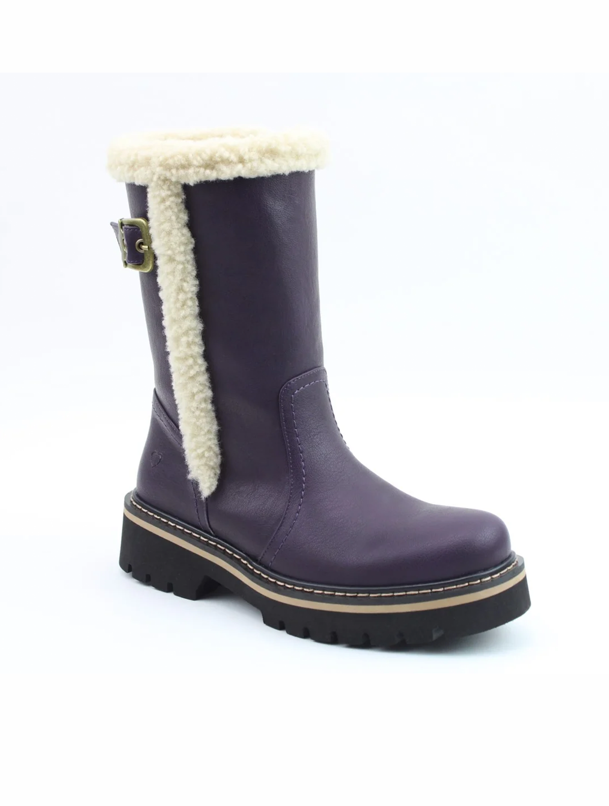 Heavenly Feet | Yazmina Cosy Lined Boot | Purple