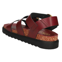 Yokono | Tunez-127 Chunky Buckle Sandal | Bordeaux