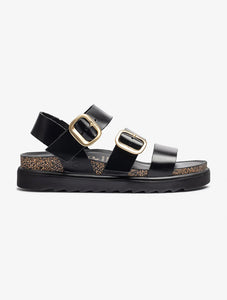 Yokono | Tunez-127 | Platform Sandal | Black