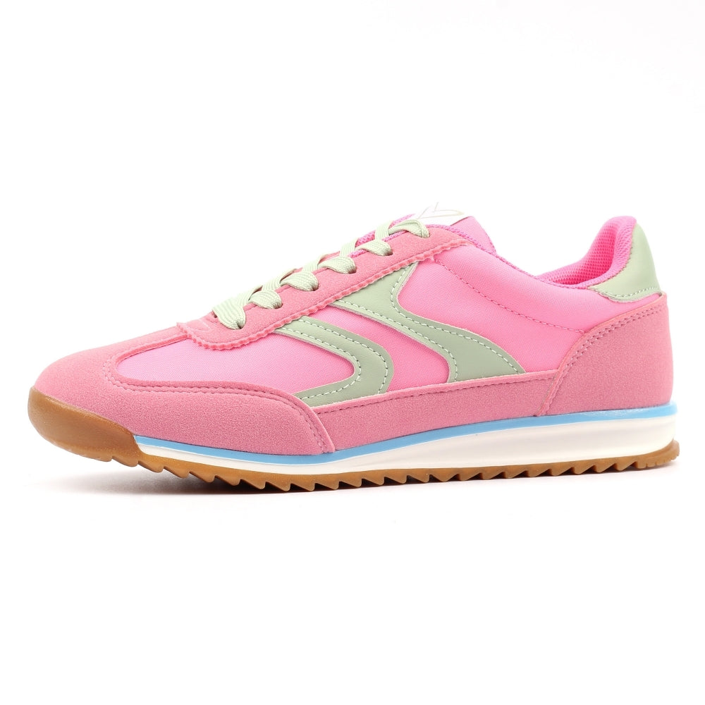 Zoe Retro Trainer | Pink Multi