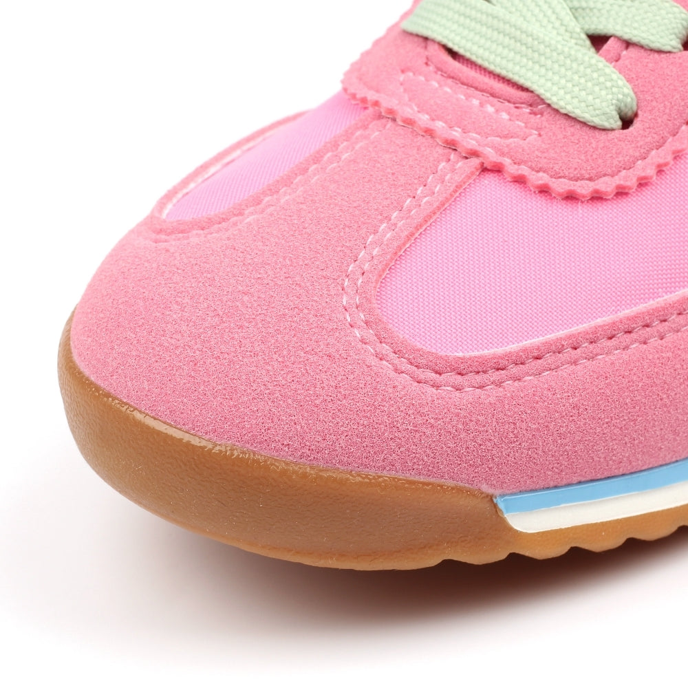 Zoe Retro Trainer | Pink Multi